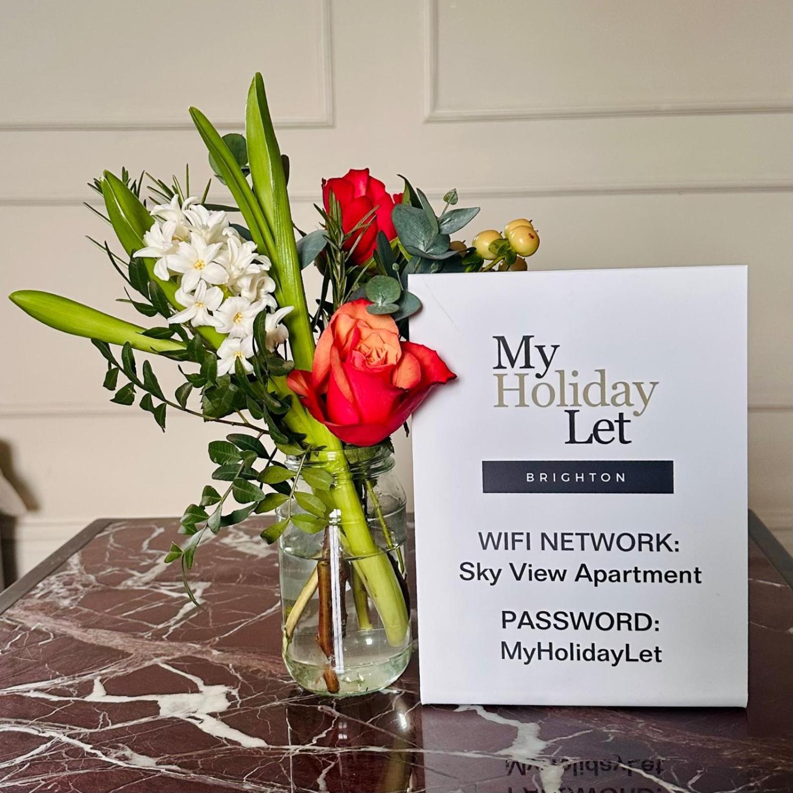 Sky View Double Bed Apartment In Brighton And Hove By Myholidaylet Bagian luar foto